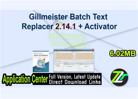 Free download for Transportable Gillmeister Replace Professional 5.13